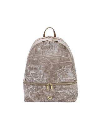 Ynot - Aeterna Women's Faux Leather Backpack with Double...