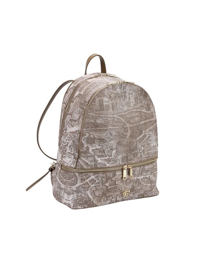  Ynot - Zaino donna in ecopelle con doppia zip Aeterna
