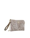  Ynot - Borsa clutch con polsiera laterale e tracolla a catena
