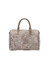  Ynot - Borsa bauletto con doppio manico in ecopelle Aeterna