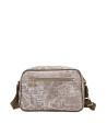  Ynot - Borsa a tracolla reporter in ecopelle con tasca esterna
