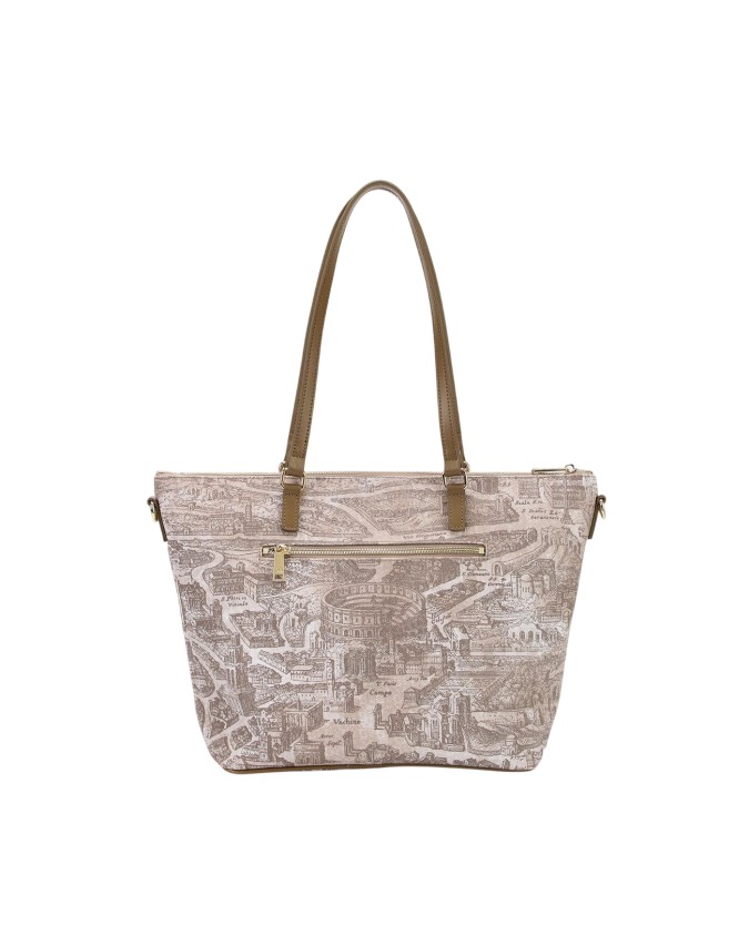  Ynot - Borsa shopping in ecopelle con tracolla Aeterna
