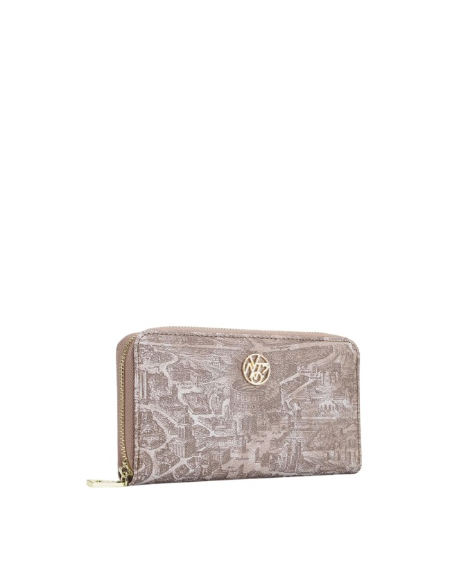  Ynot - Portafoglio donna in ecopelle zip around Aeterna