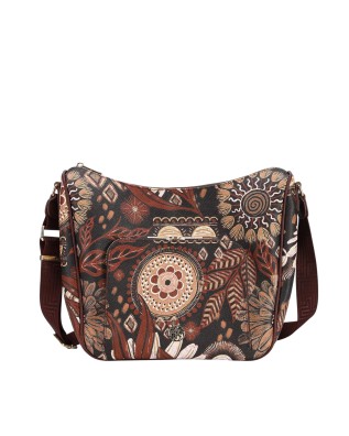 Ynot - Ikebana Shoulder Bag with Front Pocket