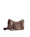  Ynot - Borsa sacca a tracolla grande con tasca frontale Ikebana