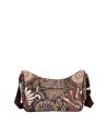  Ynot - Borsa sacca a tracolla grande con tasca frontale Ikebana