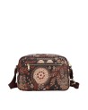  Ynot - Borsa a tracolla reporter in ecopelle con tasca