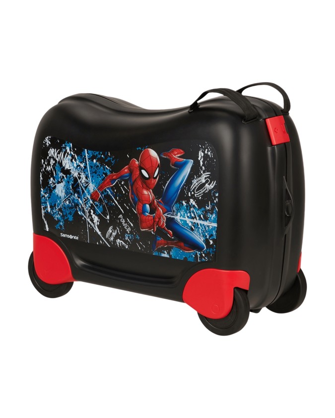 Samsonite – Trolley cavalcabile in polipropilene Spiderman