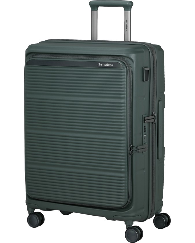  Samsonite - Trolley medio in polipropilene 67 cm espandibile
