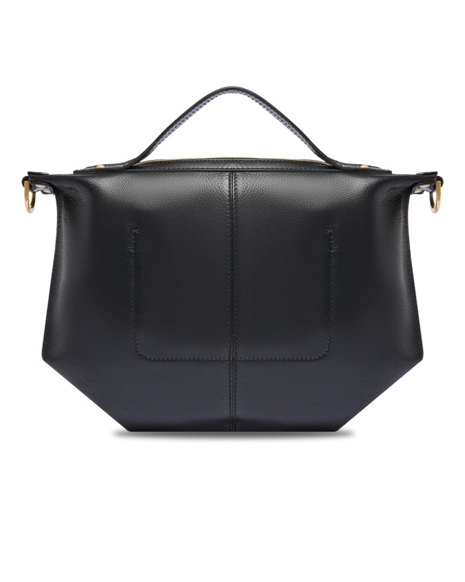  The Bridge - Borsa a Mano con Tracolla in Pelle con Zip Tg. 