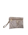  Ynot - Pochette a bustina in ecopelle piccola con manico