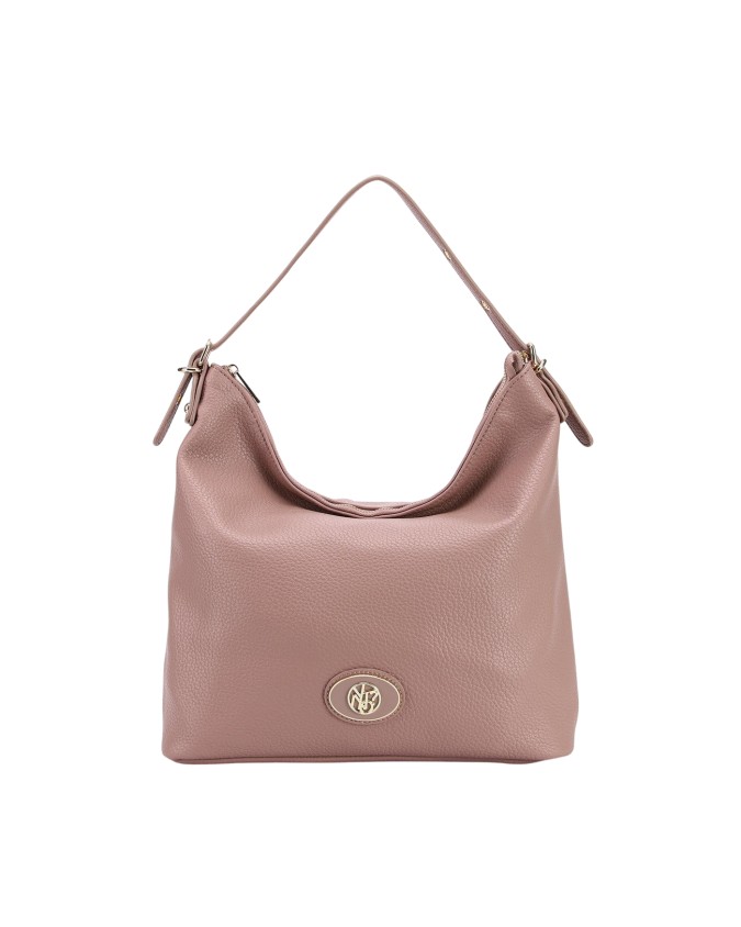  Ynot - Borsa a spalla in ecopelle morbida hobo Happy