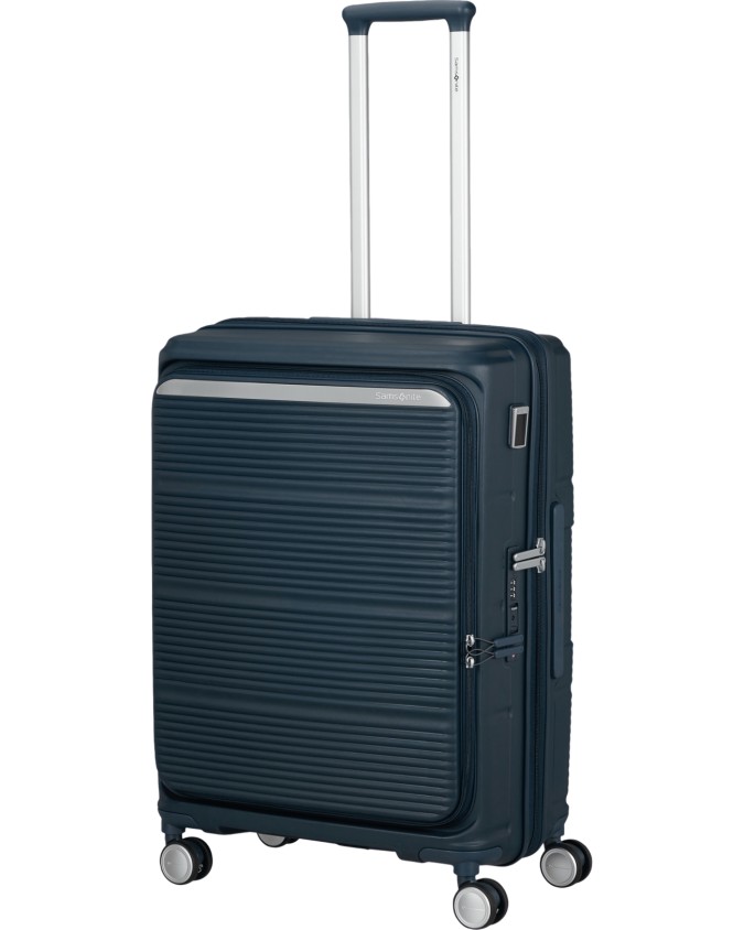  Samsonite - Trolley medio in polipropilene 67 cm espandibile