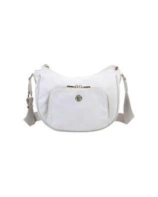 Ynot- Borsa Donna Hobo con tasca Cloud