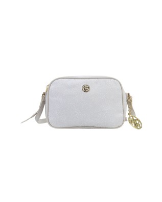  Ynot - Borsa Donna con zip e logo Cloud