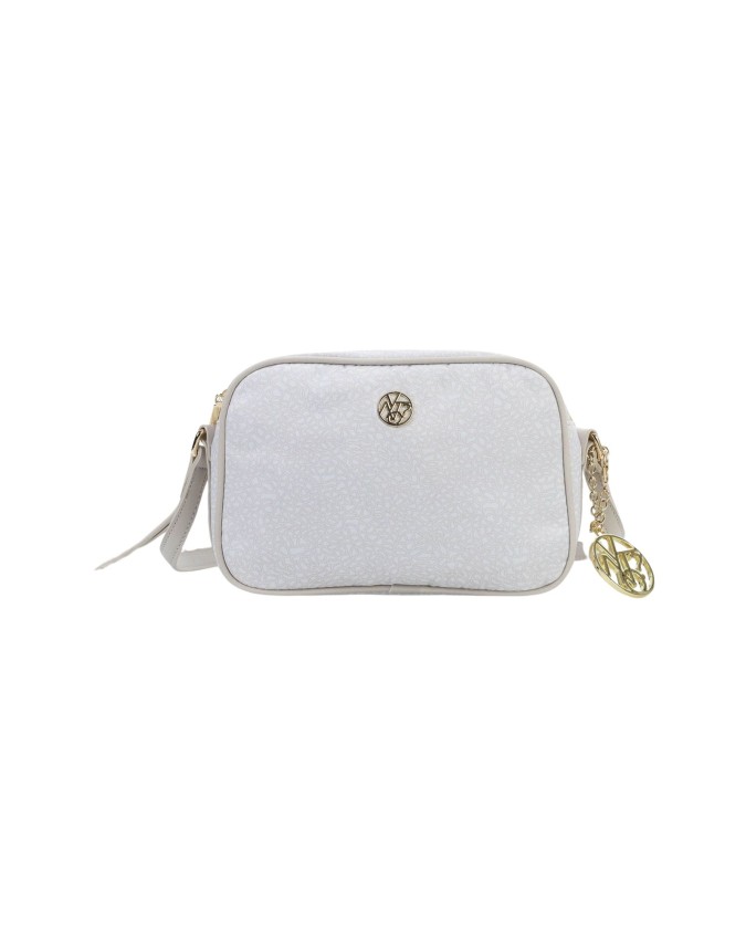  Ynot - Borsa Donna con zip e logo Cloud