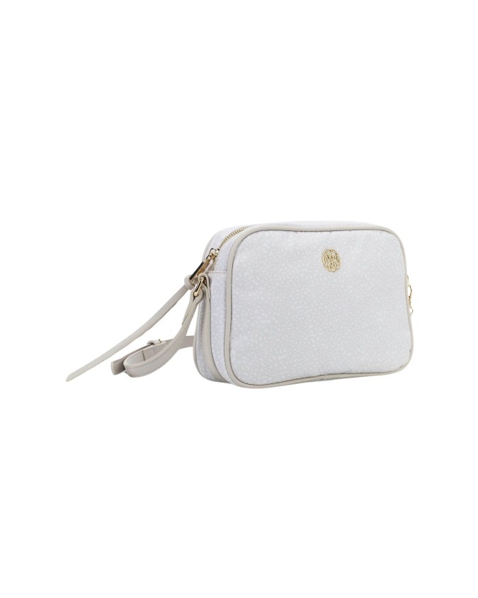  Ynot - Borsa Donna con zip e logo Cloud