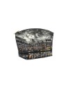 Ynot - Women's Rounded Beauty Case with City Print by Yesbag