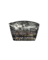 Ynot - Women's Rounded Beauty Case with City Print by Yesbag