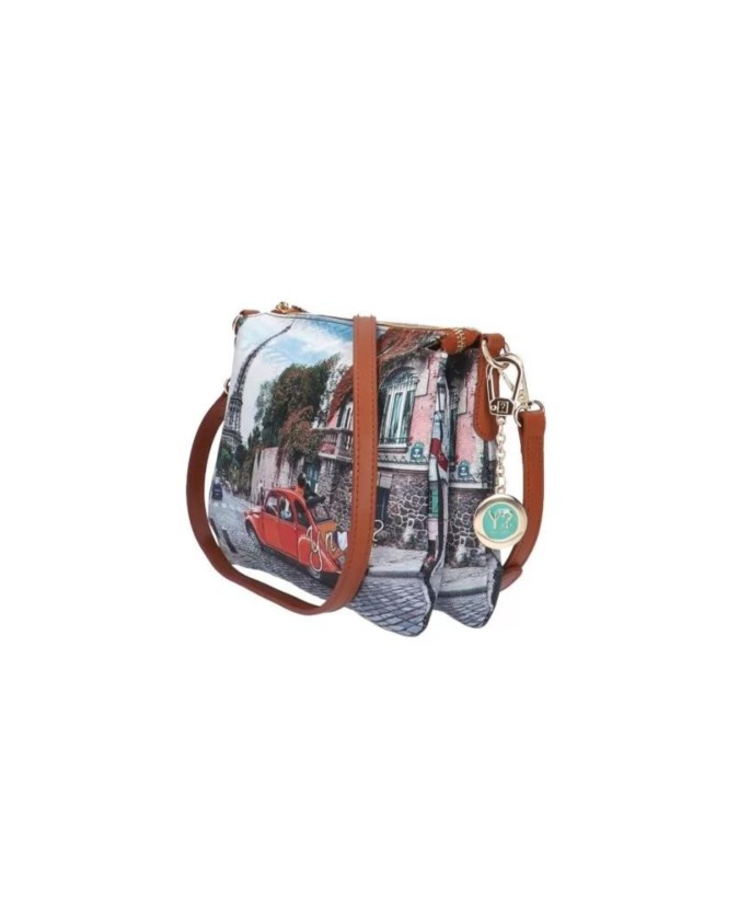  Ynot - Borsa Donna a tracolla con due scomparti Yesbag