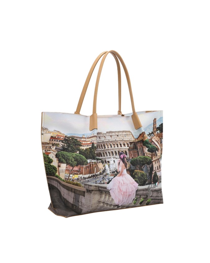  Ynot - Borsa shopping in ecopelle large Yesbag