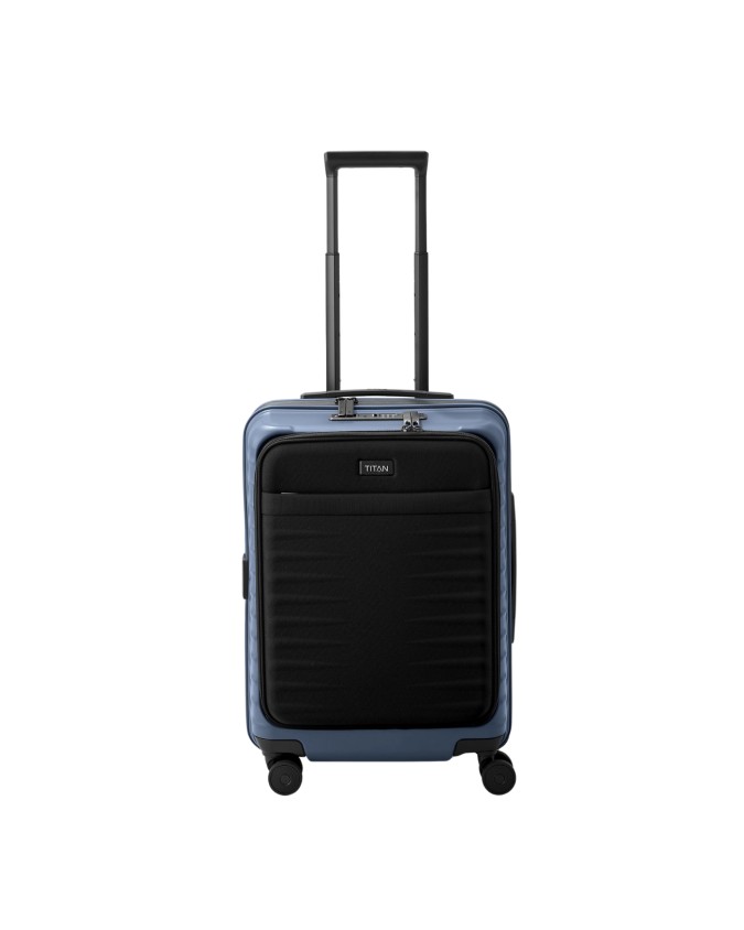  Titan - Trolley Cabina 55 cm in Policarbonato Porta pc 17" 4