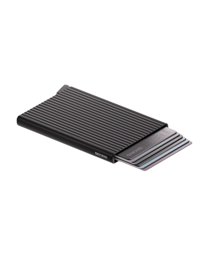  Secrid - Porta carte di credito in alluminio Fluted Plus