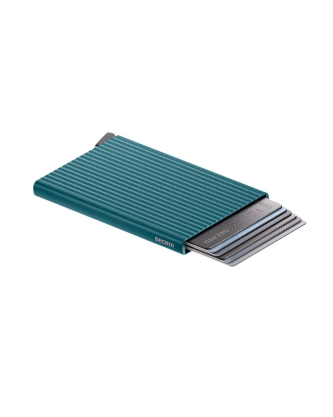  Secrid - Porta carte di credito in alluminio Fluted Plus