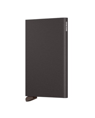 Secrid - Cardprotector in leather and aluminum (Powder) -...
