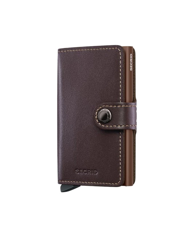  Secrid - Miniwallet in pelle e alluminio Original