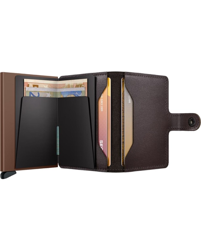  Secrid - Miniwallet in pelle e alluminio Original