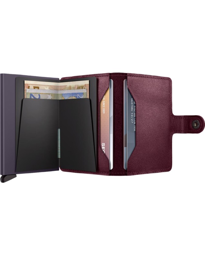  Secrid - Miniwallet in pelle e alluminio Original
