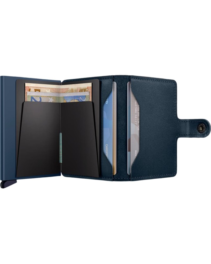  Secrid - Miniwallet in pelle e alluminio Original