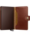 Secrid - Miniwallet Basco: Small Leather and Aluminum Wallet