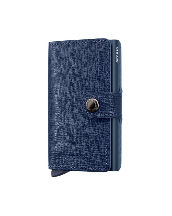  Secrid - Miniwallet in pelle e alluminio Crisple