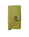  Secrid - Miniwallet in pelle e alluminio Crisple