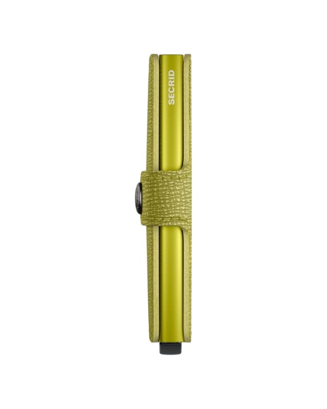  Secrid - Miniwallet in pelle e alluminio Crisple