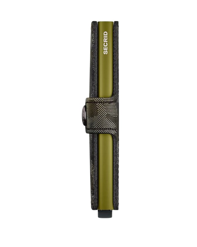  Secrid - Miniwallet in pelle e alluminio Jungle
