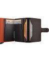 Secrid - Miniwallet Matte: Small Leather and Aluminum Wallet