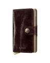  Secrid - Miniwallet in pelle e alluminio Naplack Plus