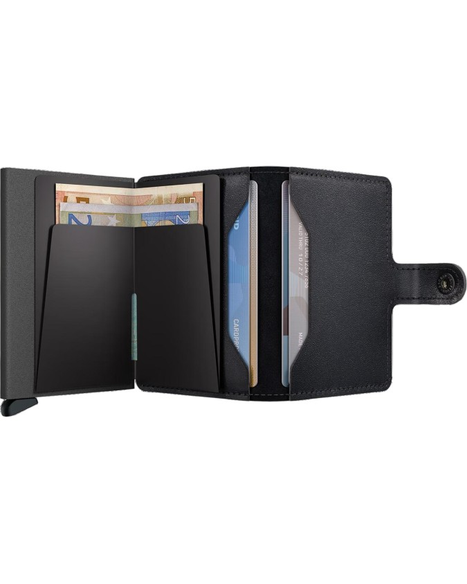  Secrid - Miniwallet in pelle e alluminio Original Powder