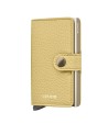  Secrid - Miniwallet in pelle e alluminio Pebble