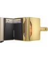 Secrid - Pebble Leather and Aluminum Miniwallet