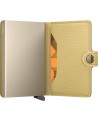Secrid - Pebble Leather and Aluminum Miniwallet