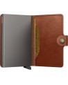 Secrid - Mini-Geldbörse aus Leder und Texano-Aluminium