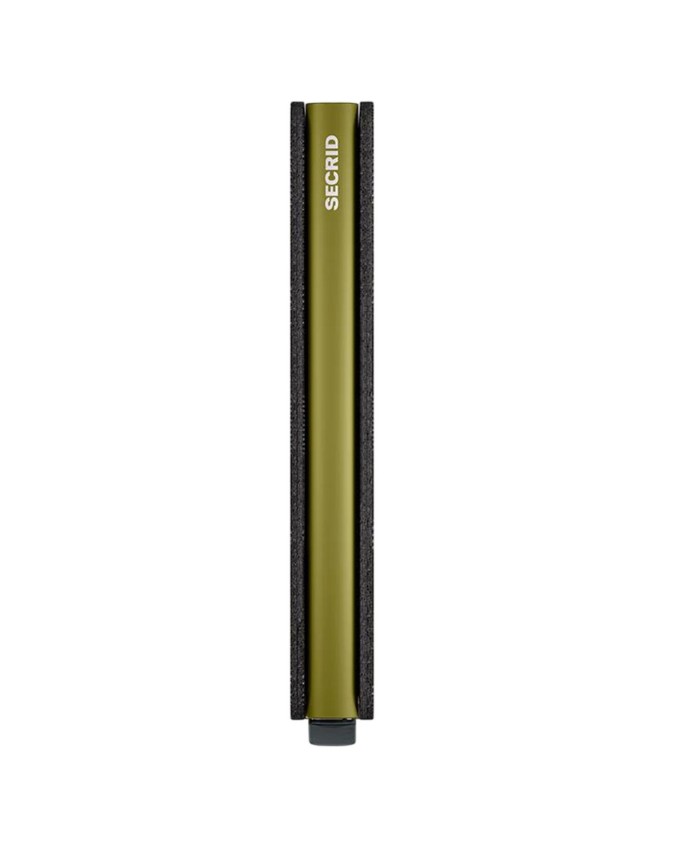  Secrid - Slim wallet in pelle e alluminio Jungle