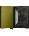  Secrid - Slim wallet in pelle e alluminio Jungle