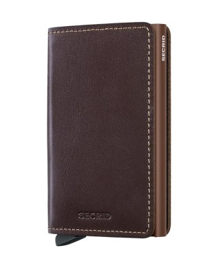 Secrid - Portafoglio in pelle e alluminio Slimwallet...