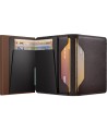 Secrid - Portafoglio in pelle e alluminio Slimwallet Original