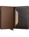 Secrid - Portafoglio in pelle e alluminio Slimwallet Original